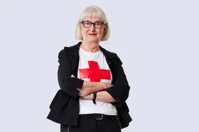 Anneke Paardekooper ist Freiwillige beim Rotkreuz-Besuchsdienst
